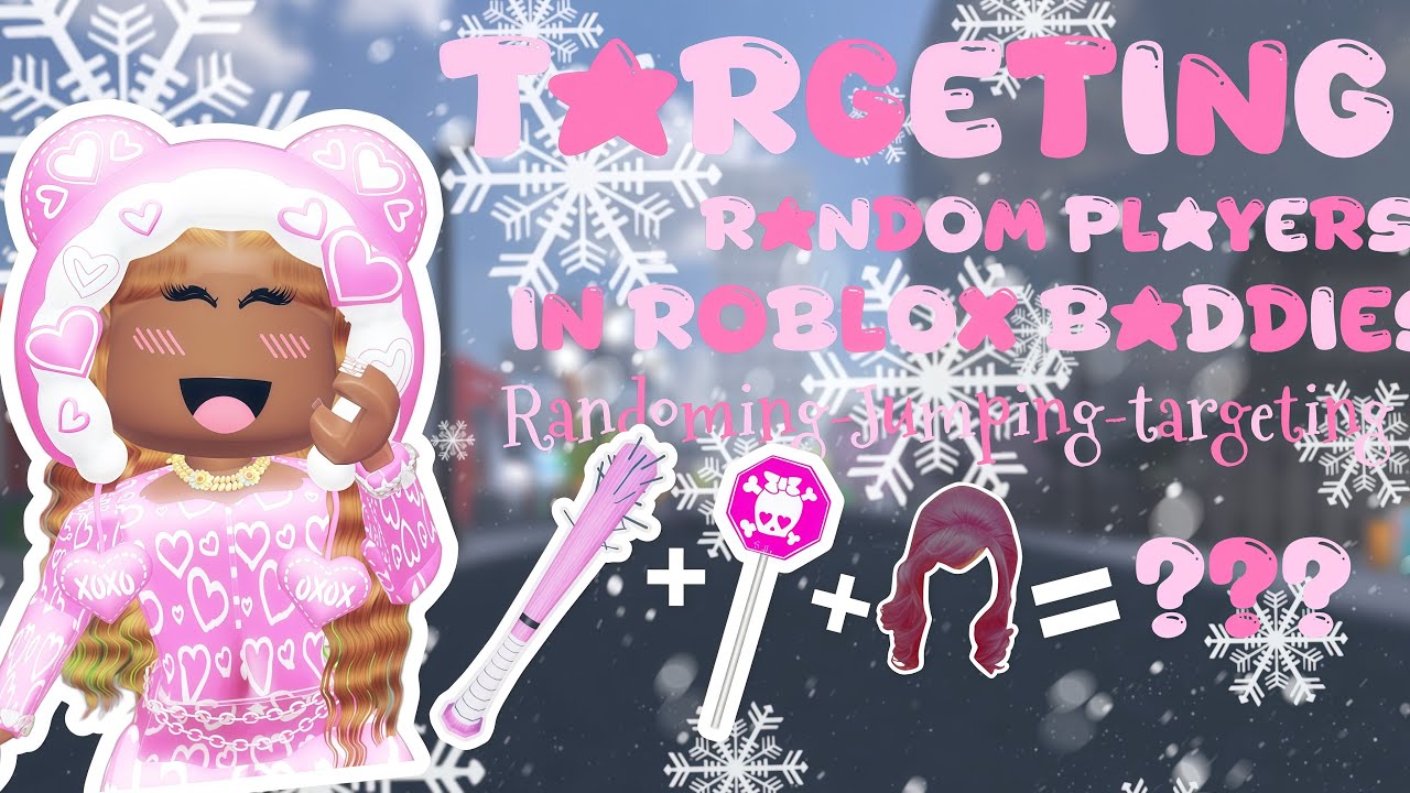 TARGETING RANDOM PLAYERS IN ROBLOX BADDIES (first video)