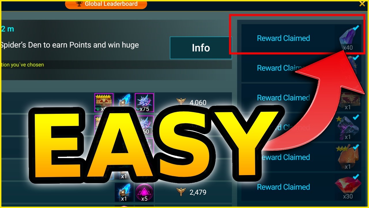 ONLY FEW KNOW THIS TRICK! FREE TO PLAY STRATEGY TO FINISH THE SPIDER TOURNAMENT | RAID