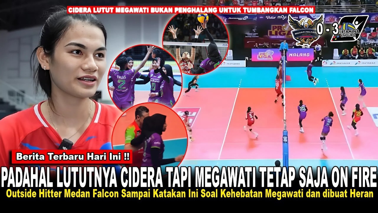 GAK MASUK AKAL‼️Meskipun MEGAWATI Cedera Lutut tapi Tetap “ONE FIRE” Vi Thi Nhu.Q Sampai Tak Percaya