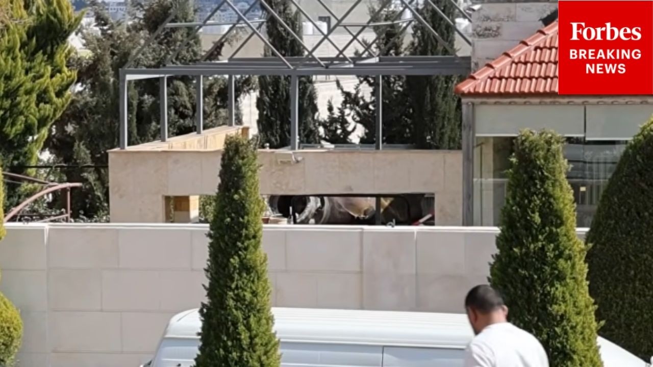 Missile Debris Hits Building In Amman, Jordan, As Iran Launches Strikes Across Middle East