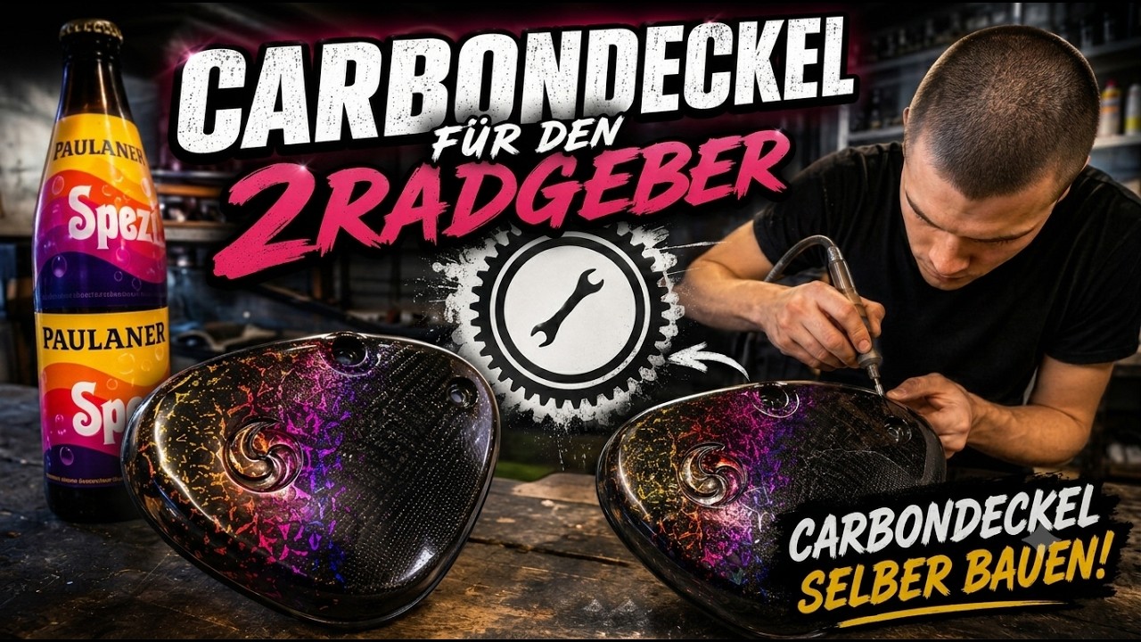 Wir bauen Simson Carbondeckel f&uuml;r den 2RadGeber | Schaffen wir es rechtzeitig zum STS 2026?!