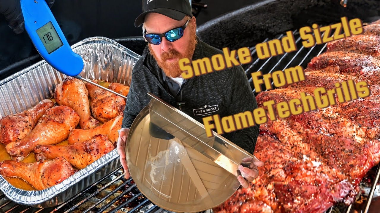 Can You Turn Your Weber Kettle in an Offset Smoker With FlameTechGrills?!?