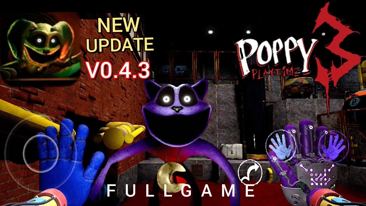 😍Run Away From Catnap Chapter3(New update)Mobile Version 0.4.3 Gameplay Walkthrough