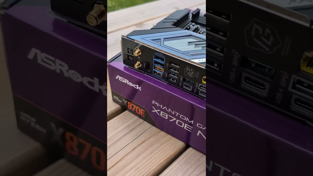 ASRock X870E NOVA  #hardware #unboxing  #pcgaming