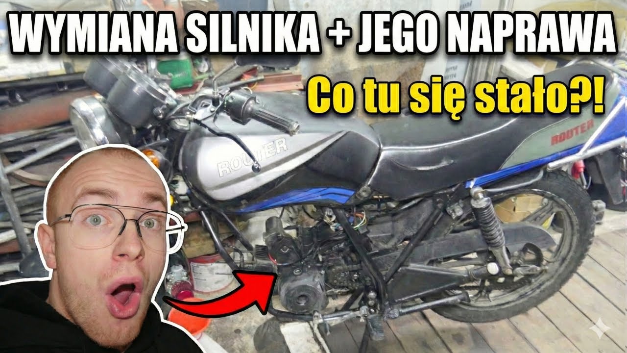 Spawam, wymieniam, naprawiam. Generalny serwis Silnika motocyklowego