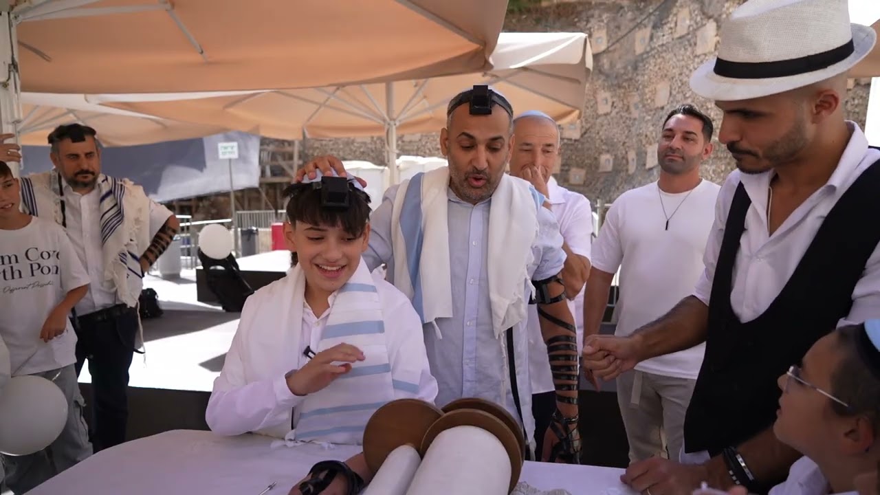 בר מצווה יהונתן 30.10.25 | הפקת בר מצווה בכותל | מולי זוהר הפקות