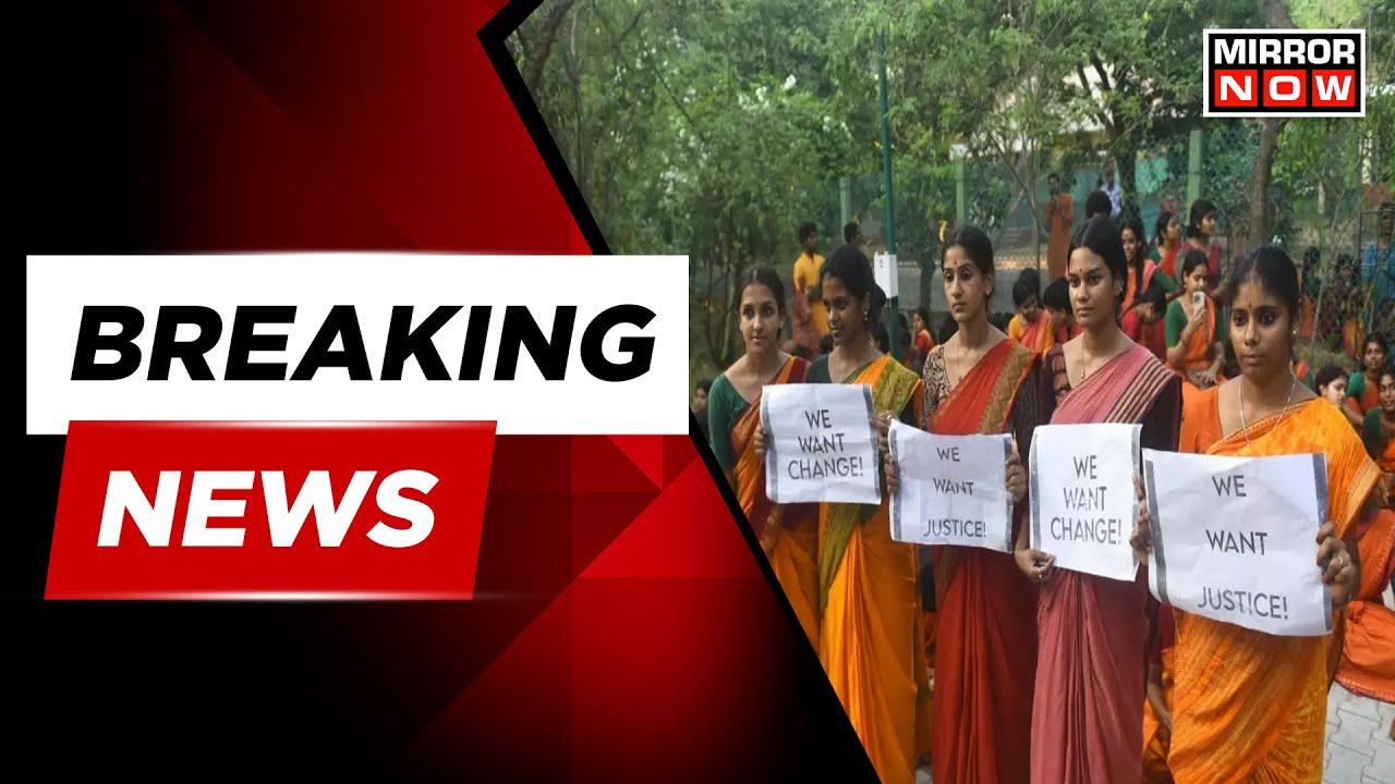 Breaking News |Kalakshetra Professor Arrested After Days Of Protest By College Girls|English Updates