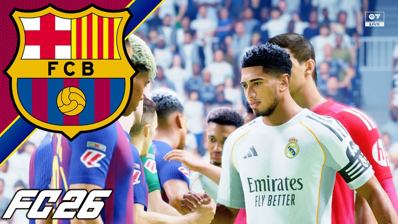 EA FC 26 v1.1 Career Mode | FC Barcelona Rebuild 🔥 | Full Manual (FUMA) Manager Mode