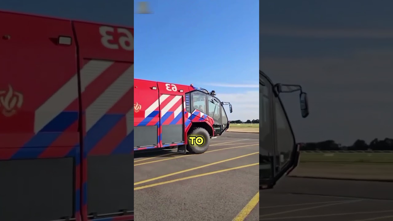 Why Airport Fire Trucks Cost $1 MILLION! 🚒✈️