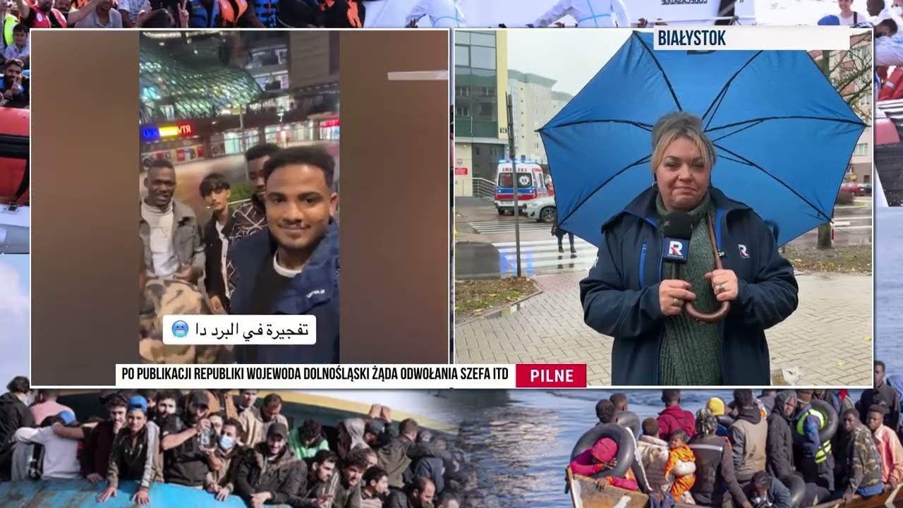 PIlne! Polskę zalewa fala nielegalnych migrantów | Republika Dzień