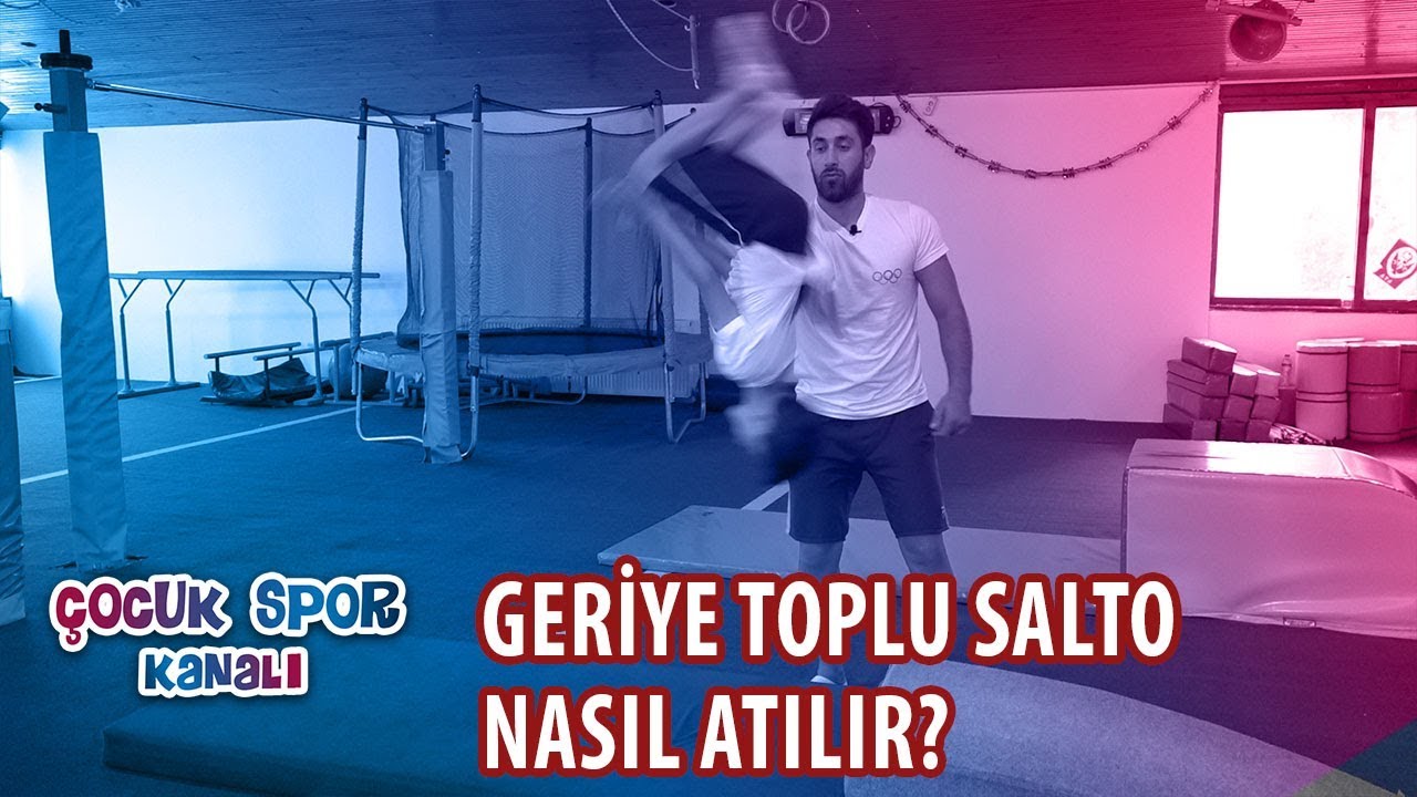 havada takla nasıl yapılır ? (geriye toplu salto nasıl atılır ?   )