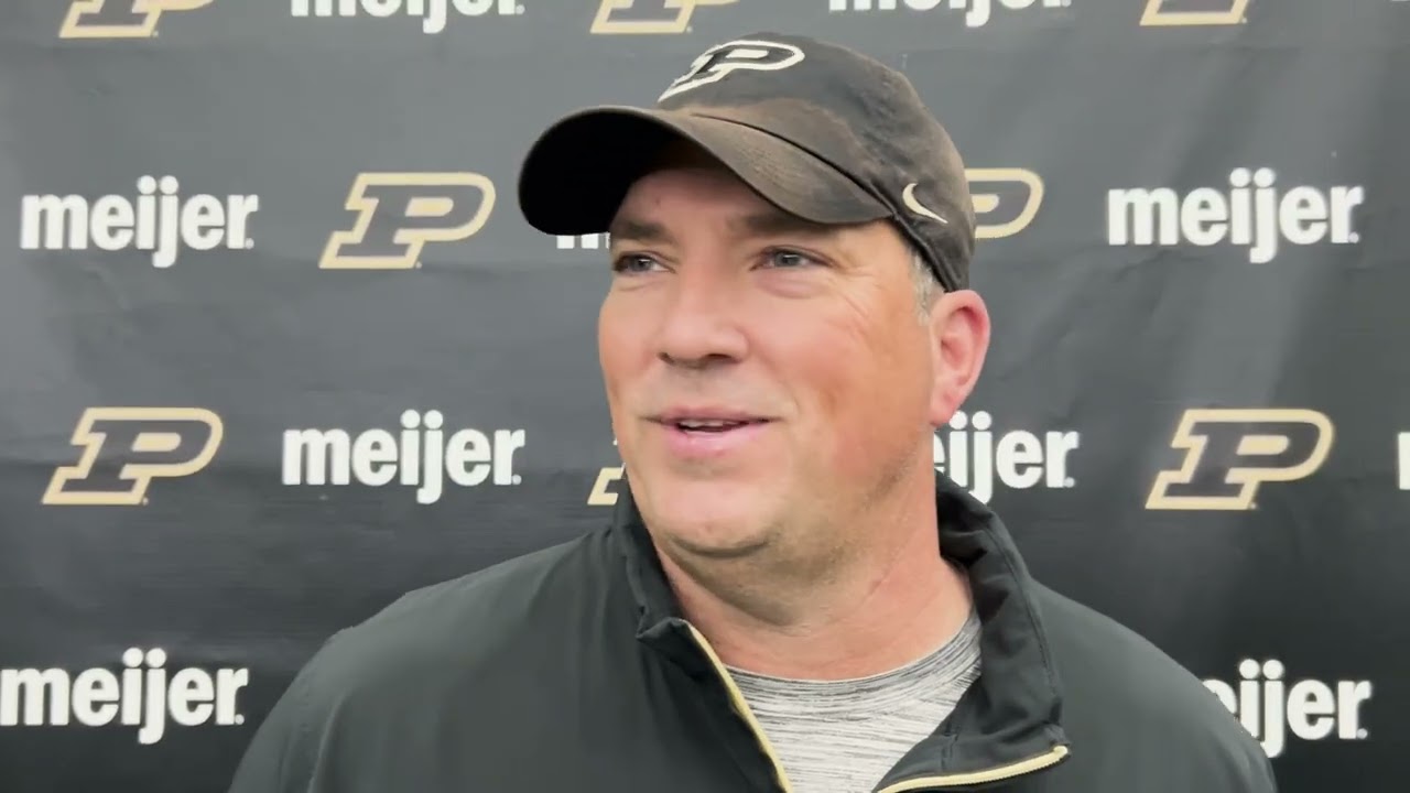 Purdue Football Media, March 5, 2026: Josh Henson