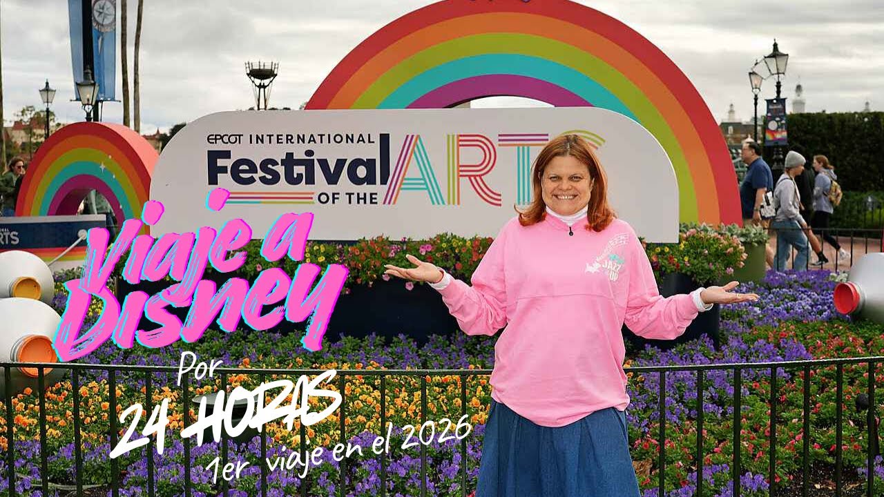 Viajé 24 Horas a Disney | Festival of the Arts en EPCOT (Frío, Lluvia y 2 Parques en 1 Día!)