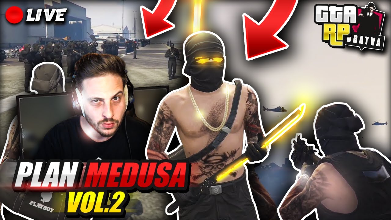 🔴Live! GTA RP |⭐BRATVA⭐~WE RULE THE CITY~ | PLAN MEDUSA |