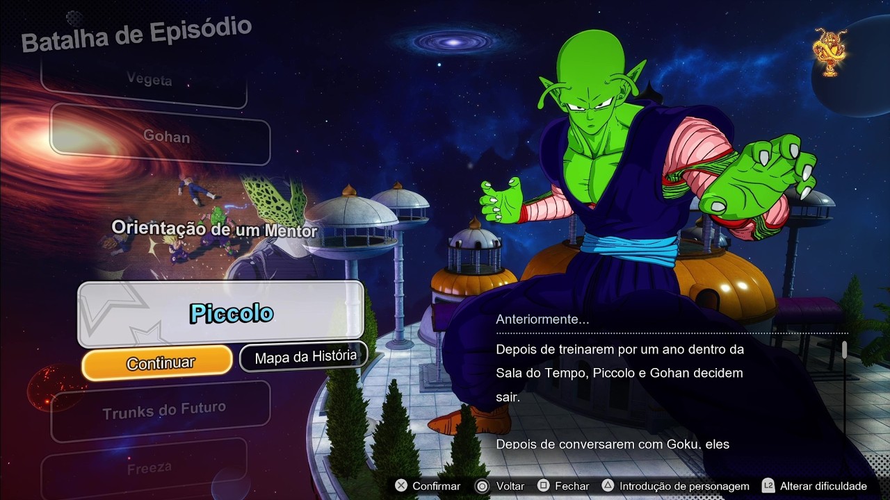 Piccolo Modo História + What If - Dragon Ball Sparking Zero