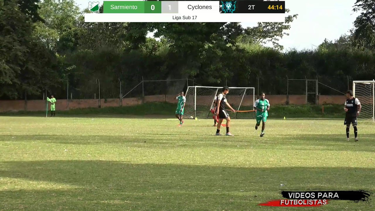 Sarmiento vs Cyclones... Liga Sub 17