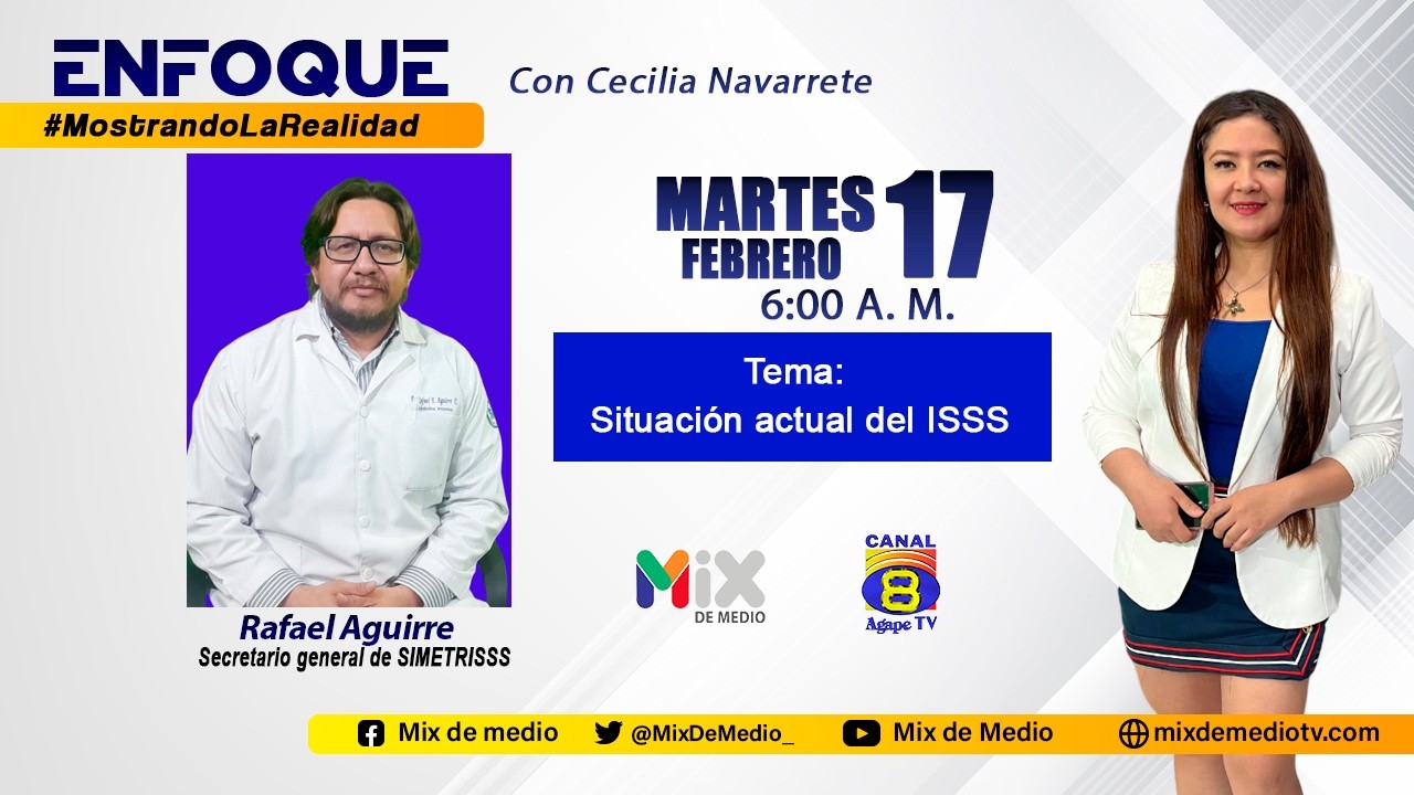 Situación actual del ISSS | Rafael Aguirre de SIMETRISSS en Programa Enfoque