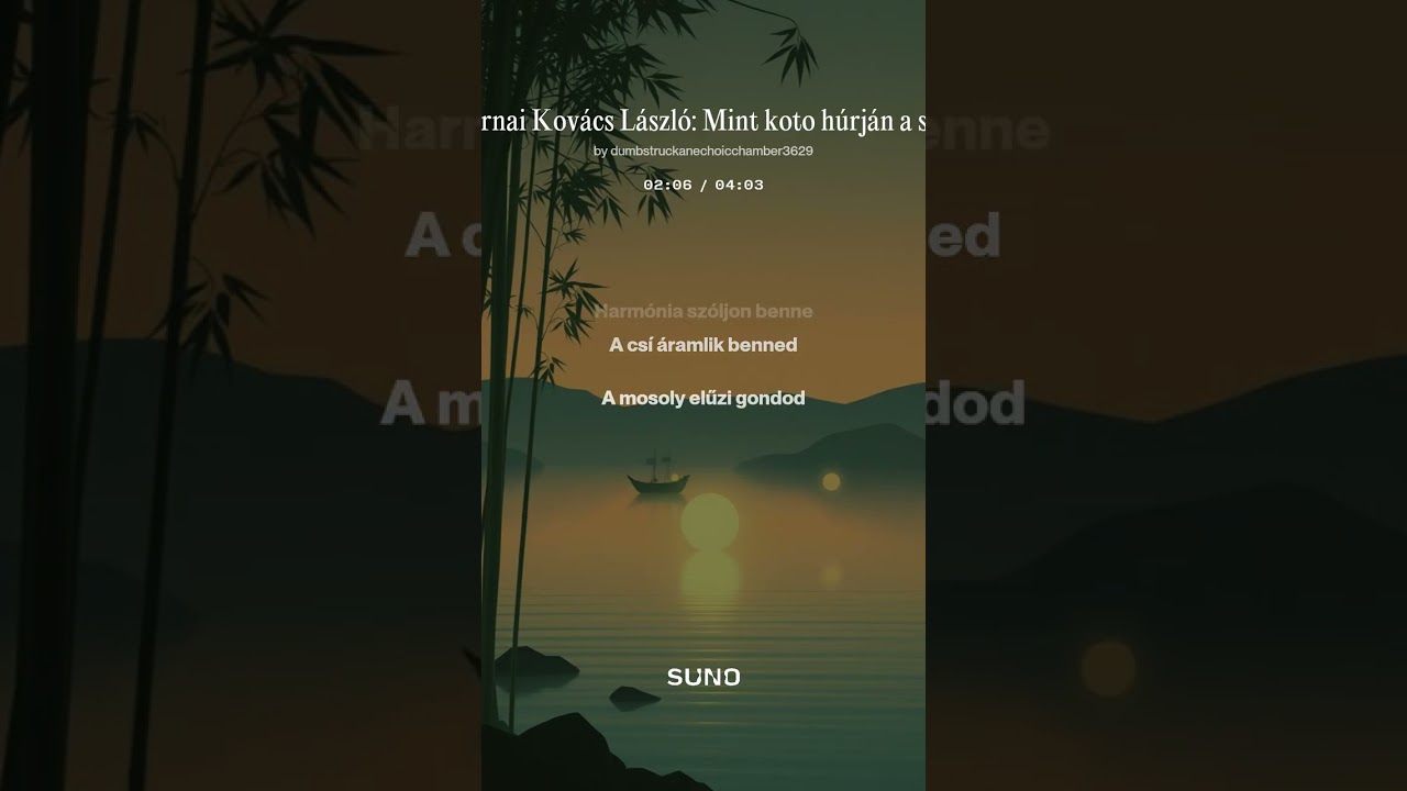 Várnai Kovács László  Mint koto húrján a szél