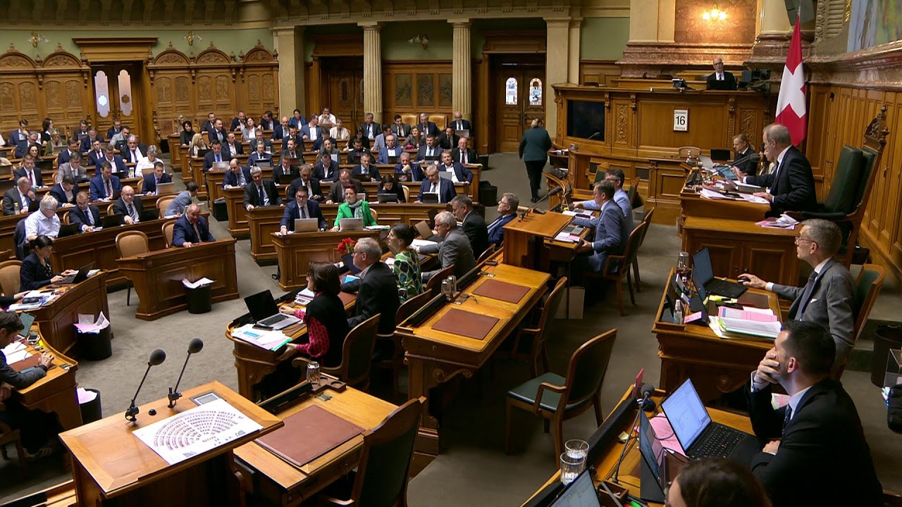 Winter session 2025 - National Council - Tuesday 16 December 2025 08:00