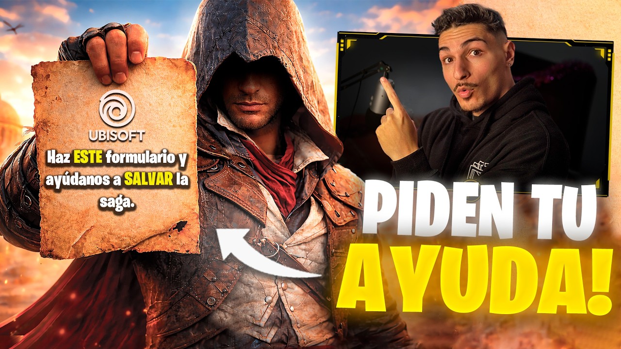 UBISOFT NECESITA TU AYUDA PARA SALVAR ASSASSIN'S CREED