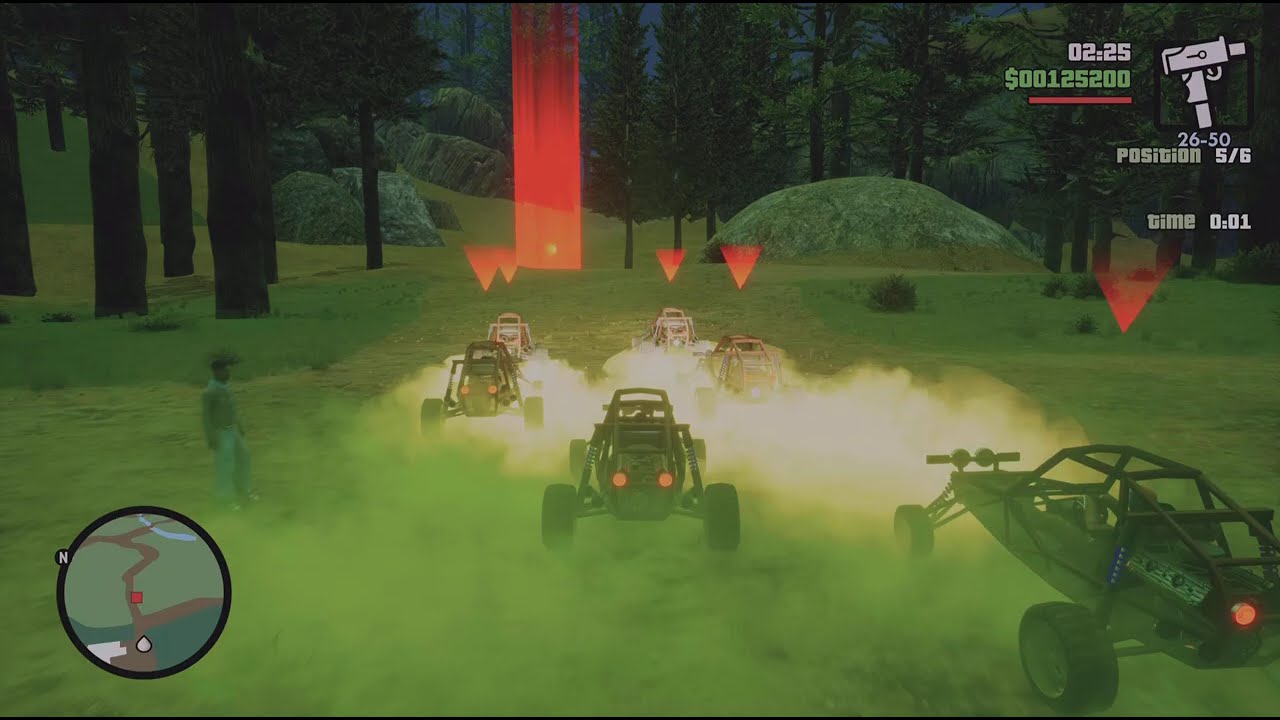 Grand Theft Auto: San Andreas – The Definitive Edition. #cars #gameplay
