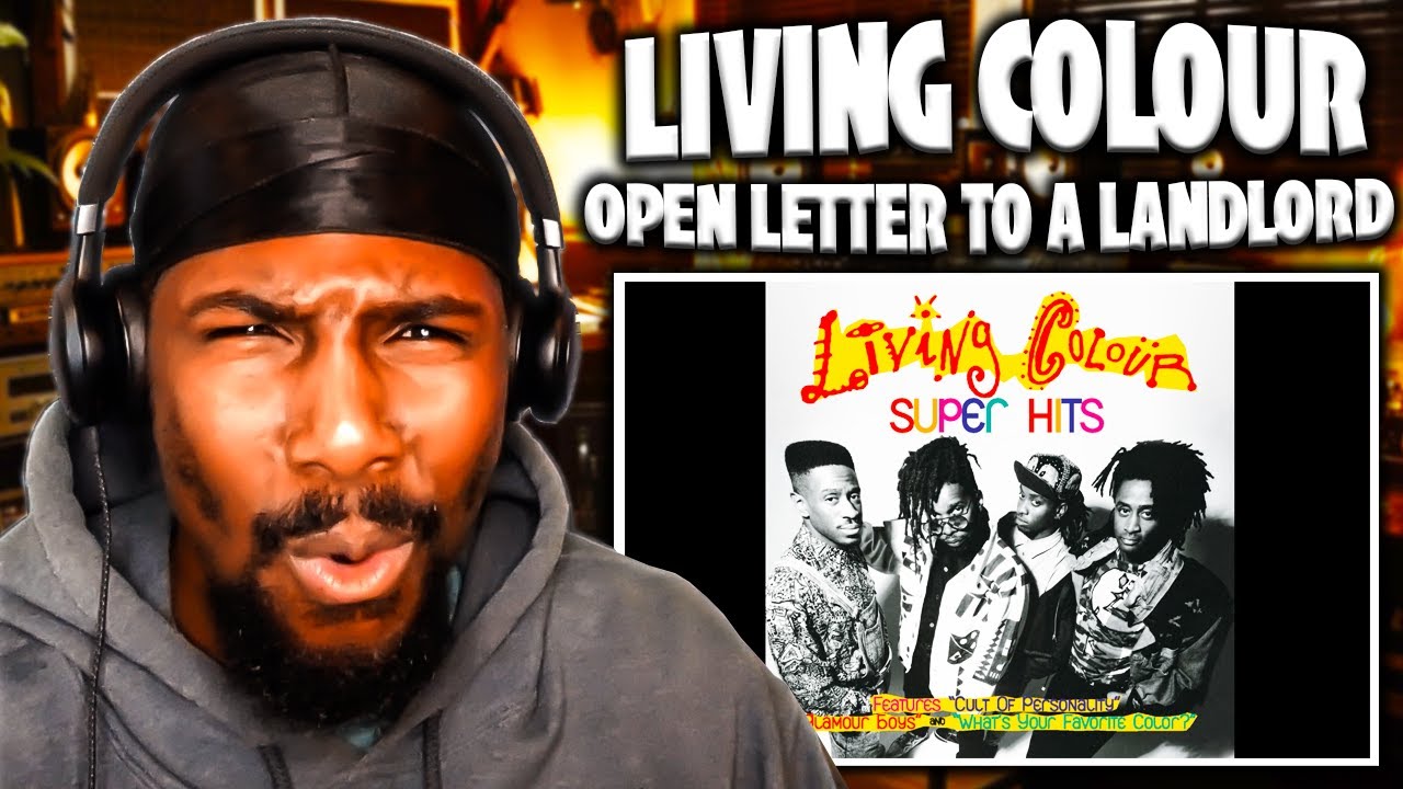 WHAT A MESSAGE!! | Open Letter To A Landlord - Living Colour (Reaction)