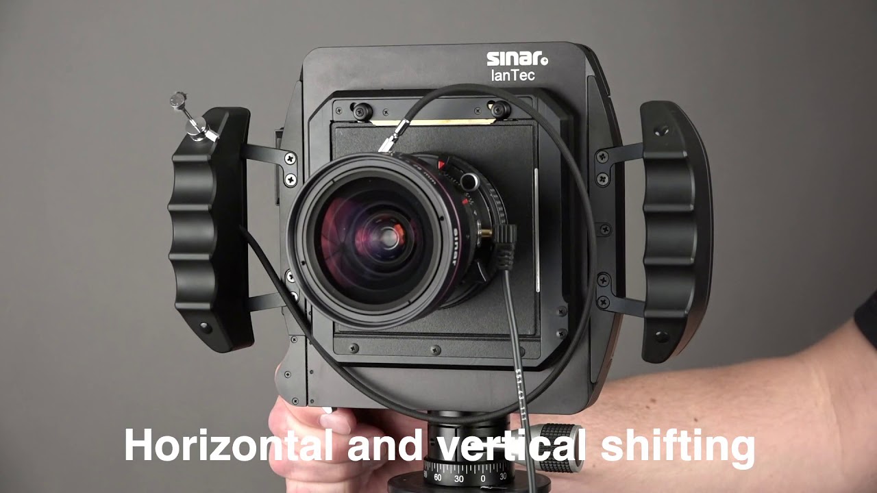 Sinar View Camera - Raise, Fall, Shift with Technical Camera Sinar LanTec