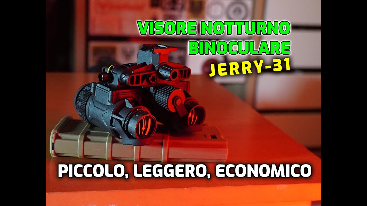 Visore Notturno JERRY-31 - Piccolo, leggero ed economico | Turzo Airsoft #nightvision #nvg