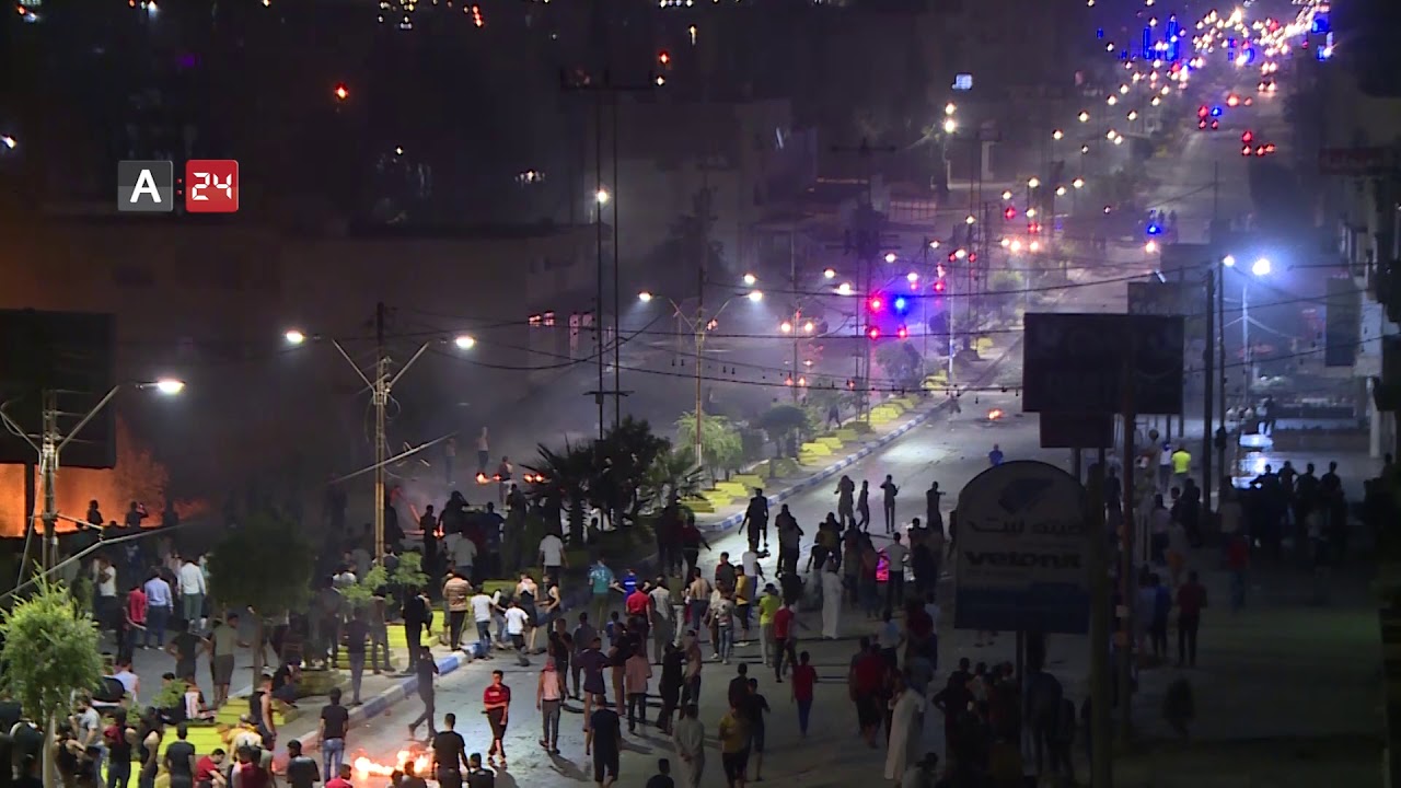 Jordan | Violent clashes between protesters and security forces in Ramtha