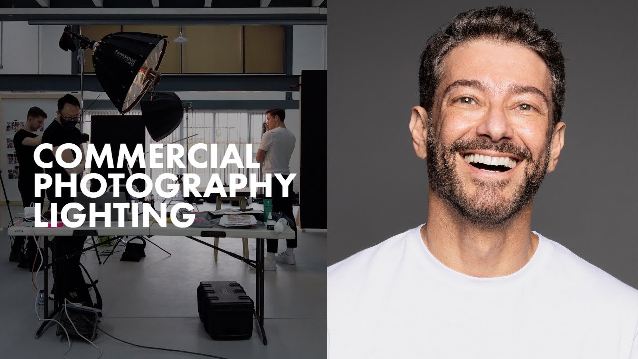 Commercial Photography Lighting | Behind The Scenes on a Men's Skincare Photoshoot