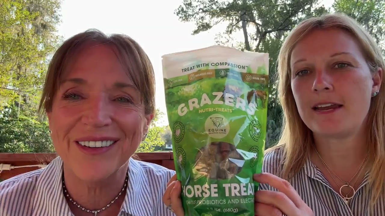 We just tried Grazers Horse Treats. They’re fabulous for many different reasons!