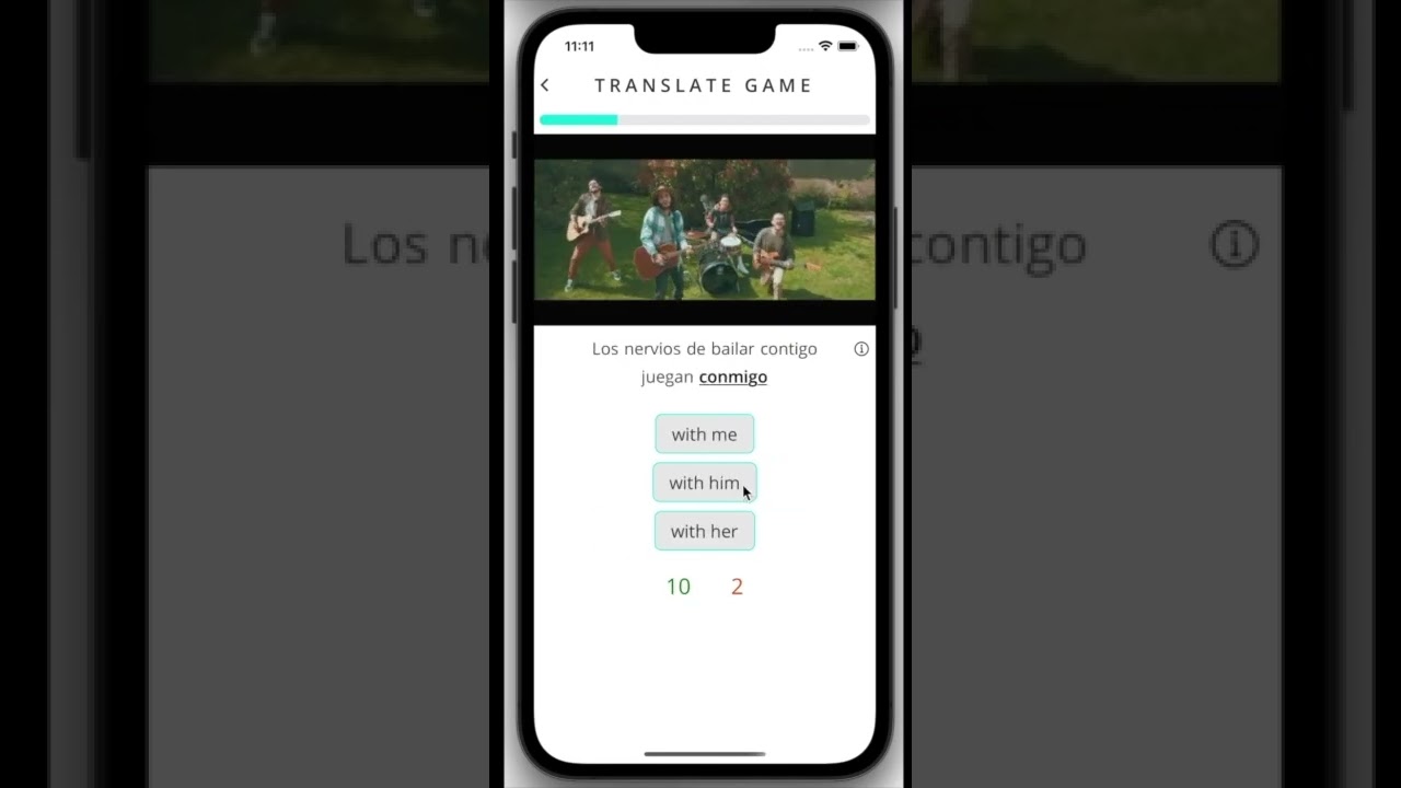 LyricFluent Mobile App Demo (Vertical)