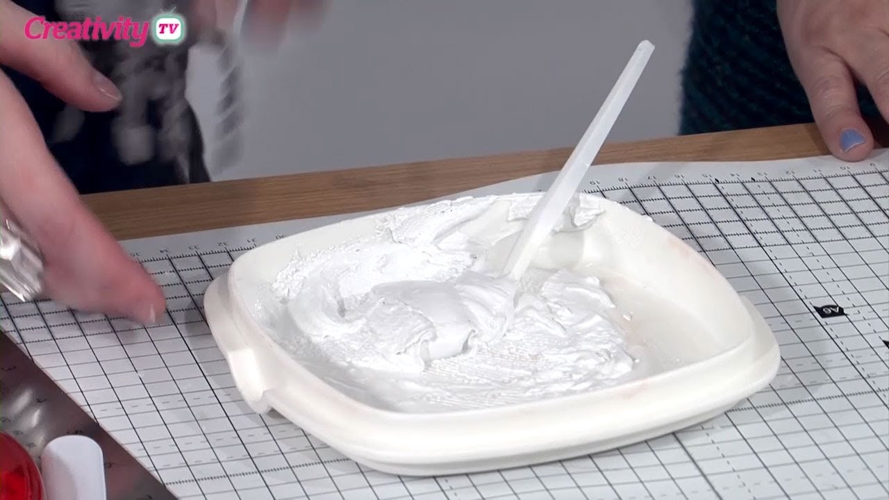 Make Your Own Embossing Paste | docrafts Creativity TV