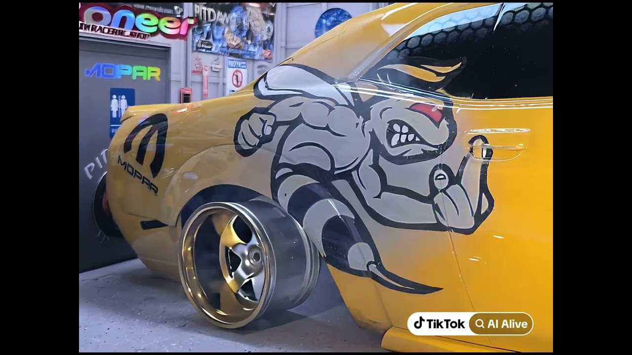 Pitdawg Hydro Airbrushing #custom #automobile #art #artist #artistsoninstagram #artcollector