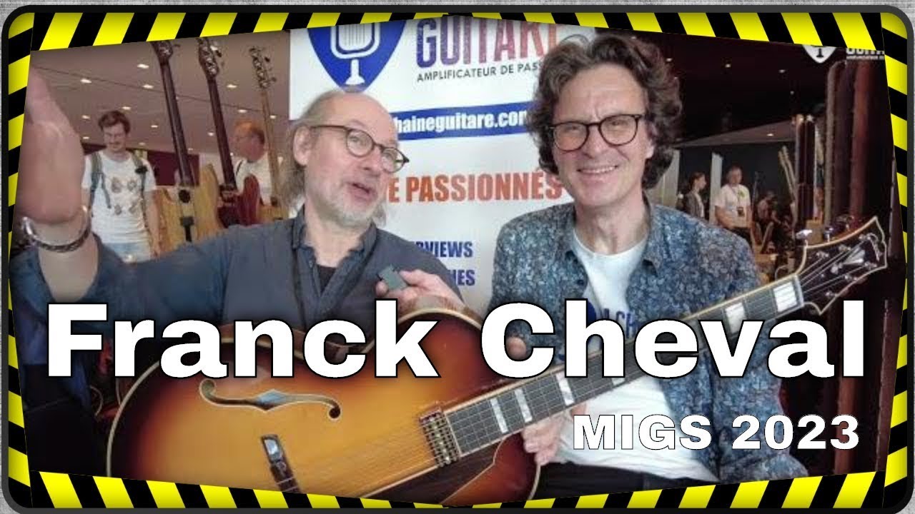 Franck Cheval, interview du luthier au Montreux International Guitar Show