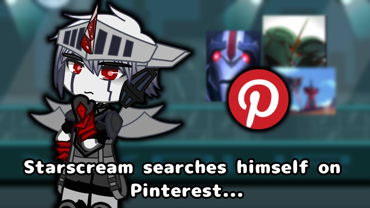 Starscream searches himself on Pinterest