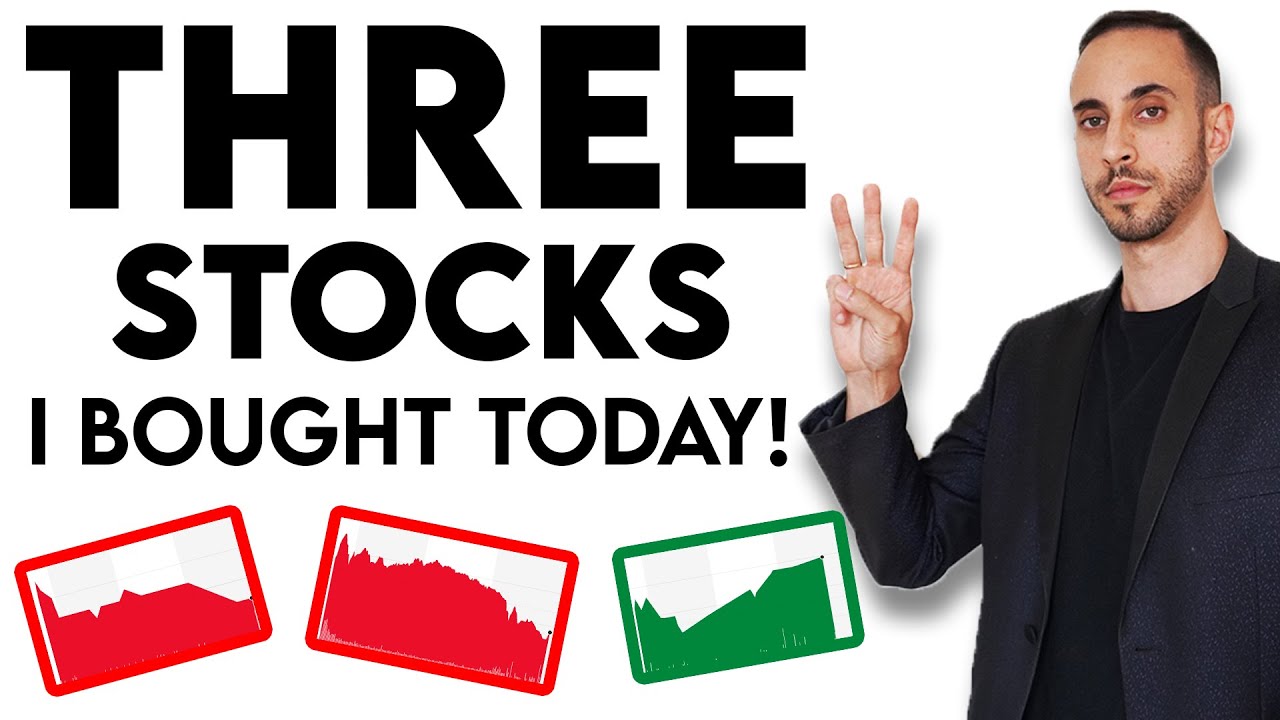 What Are The 3 Stock I am Buying Today (Plus One Extra)