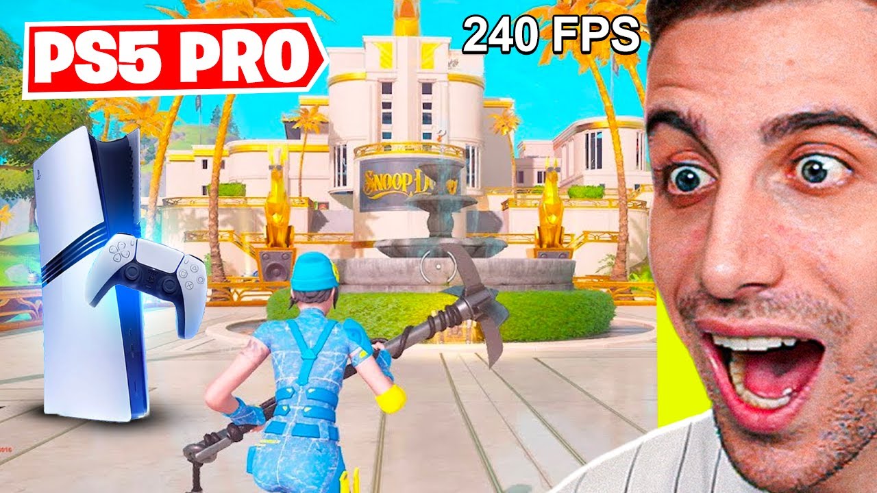 Gioco a Fortnite con la NUOVA PS5 PRO! *800€* Ha senso? Fortnite ITA!