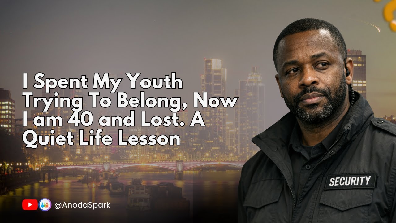 I spent my youth trying to belong, now I am 40 and lost  A quiet life lesson
