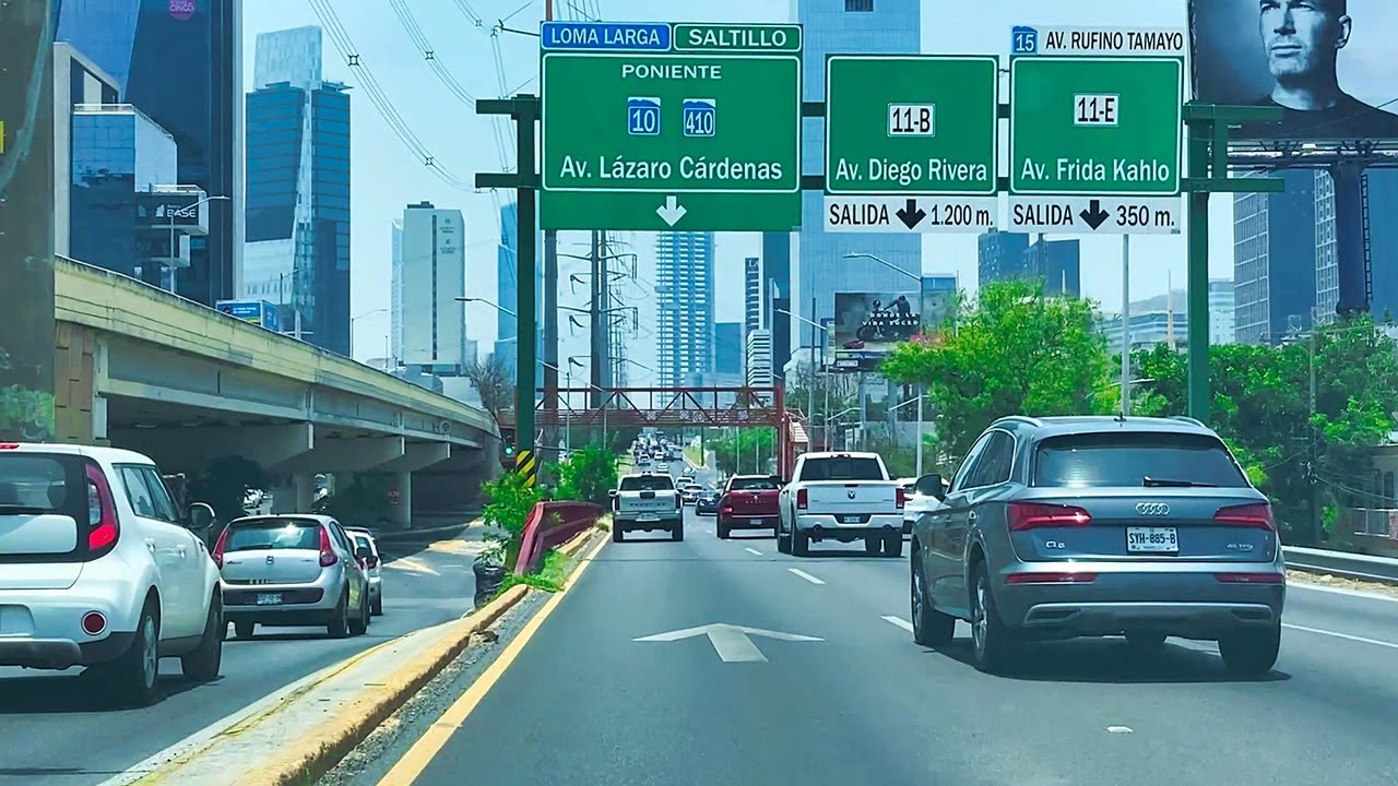 Recorrido por Avenida Lázaro Cárdenas, desde Garza Sada hasta Gonzalitos  (Monterrey y San Pedro)