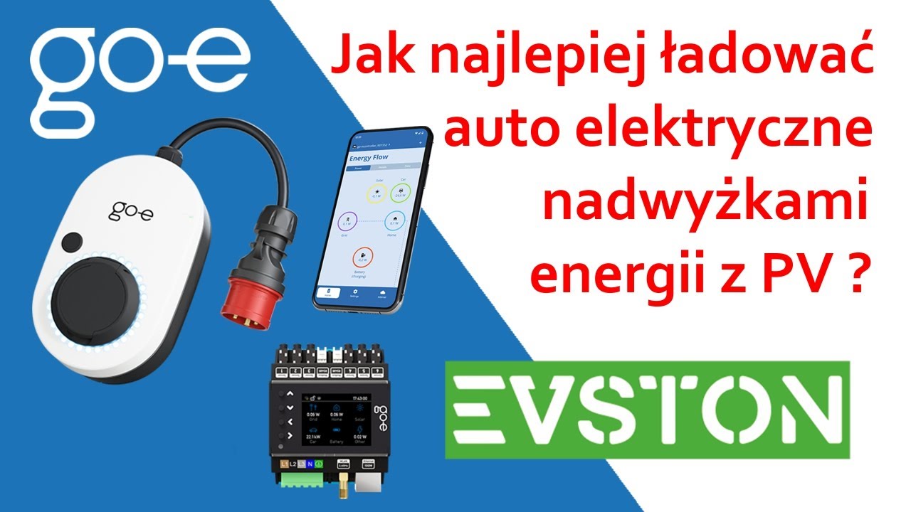 Go-e Ładowarka do samochodów elektrycznych do ładowania nadwyżkami z PV oraz w taryfach dynamicznych
