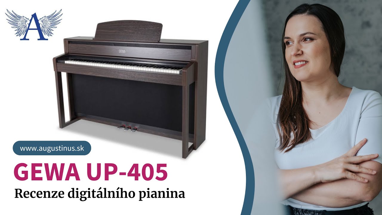 Recenze digitálního pianina Gewa UP405 z e-shopu Augustinus