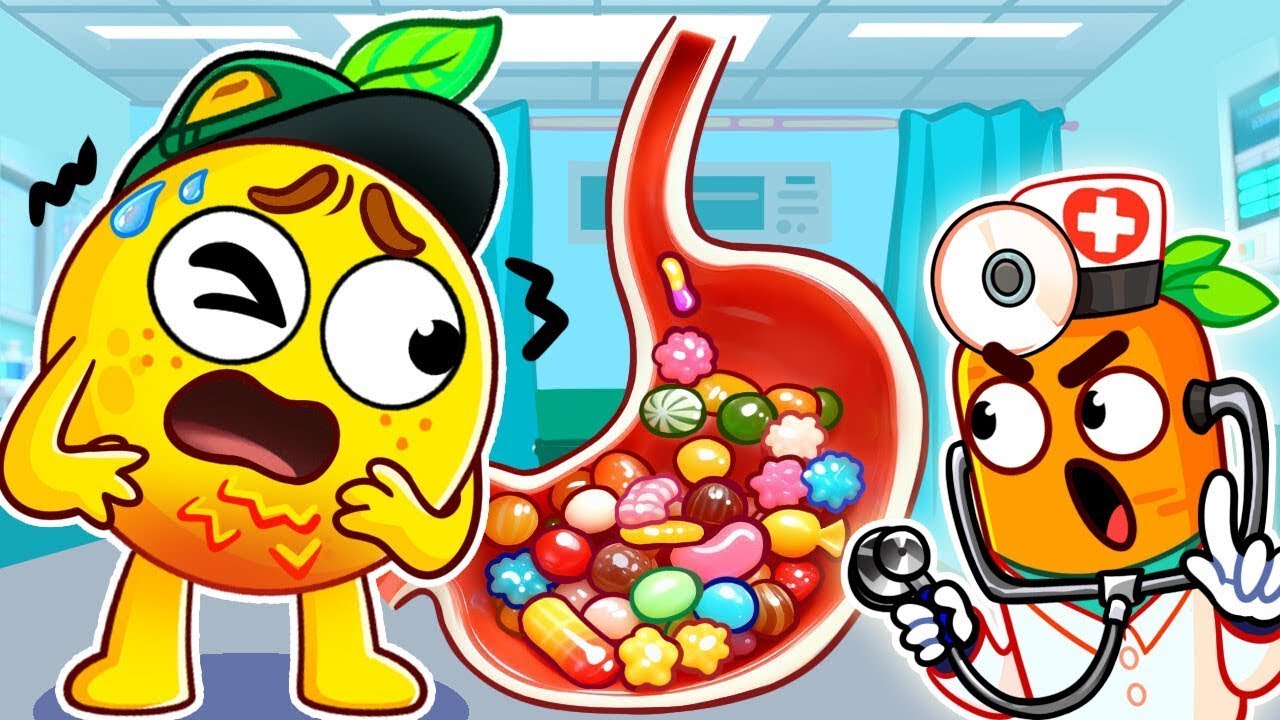 Don't Eat Too Much Candy | Good Habits | Best Kids Cartoon & Nursery Rhymes | Pit&Penny Family