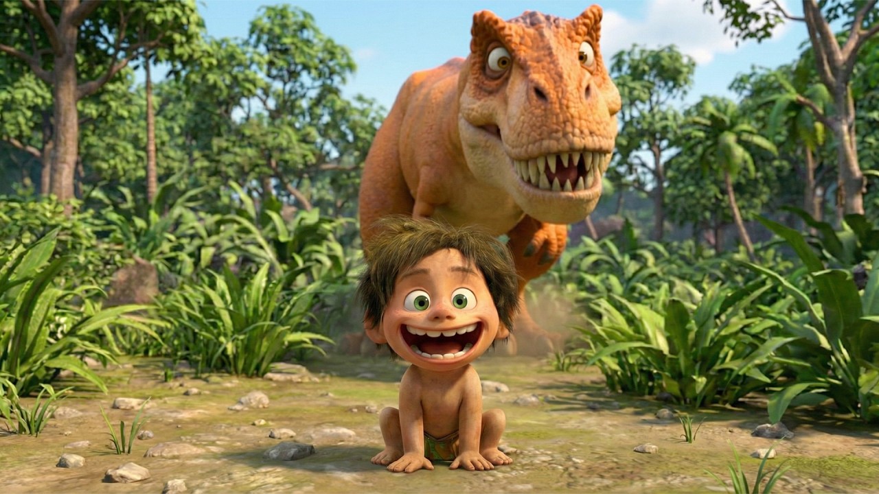 Spot vs T-Rex? 🦖🏕️ A Wild Journey Through the Dinosaur Land 🏕️🏞️| Good Dinosaur Toons
