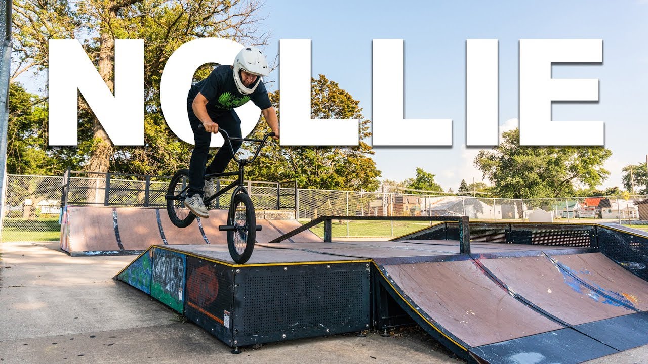 HOW TO NOLLIE BMX !!! Flat and off of a drop, for beginners!