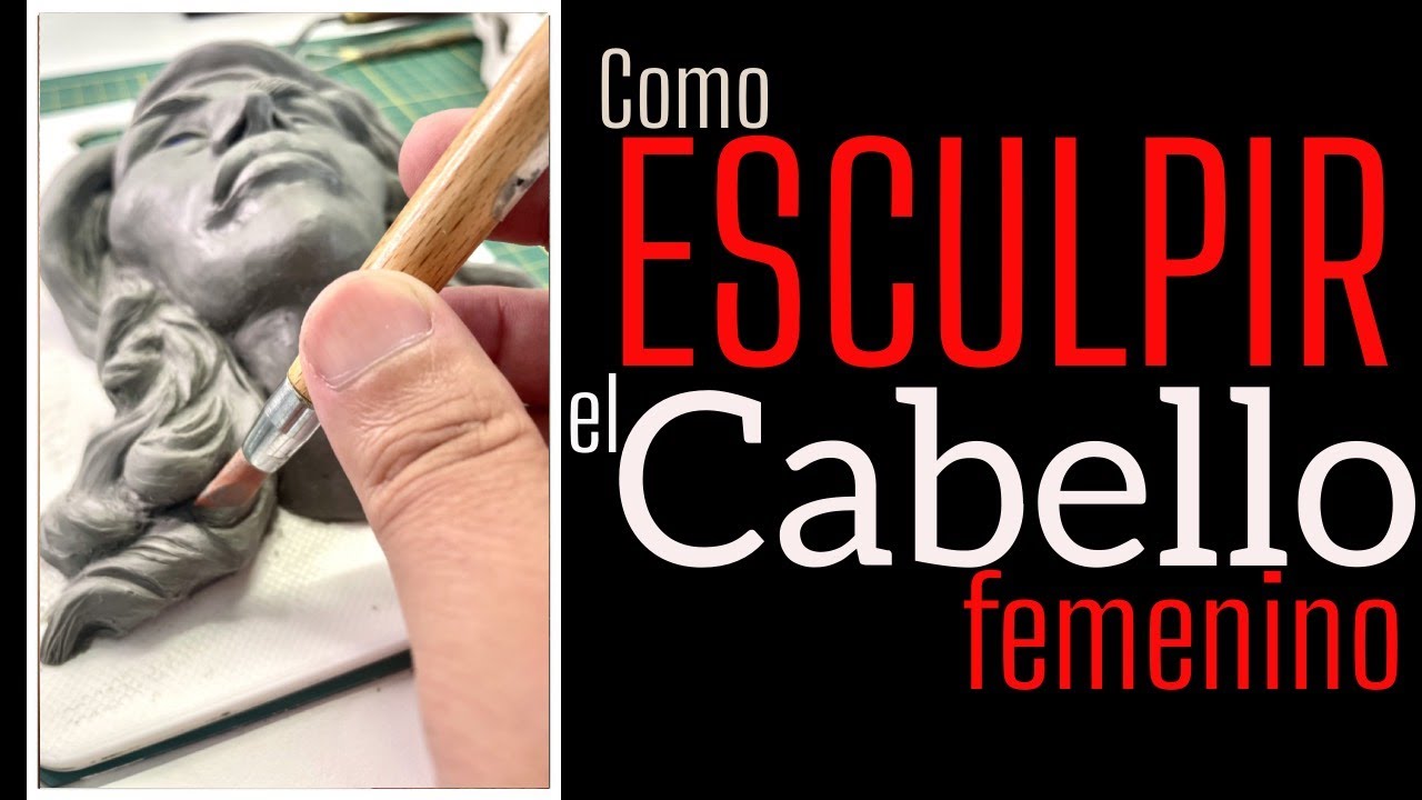 Cómo Esculpir El Cabello  Femenino, TUTORIAL CABELLO FEMENINO