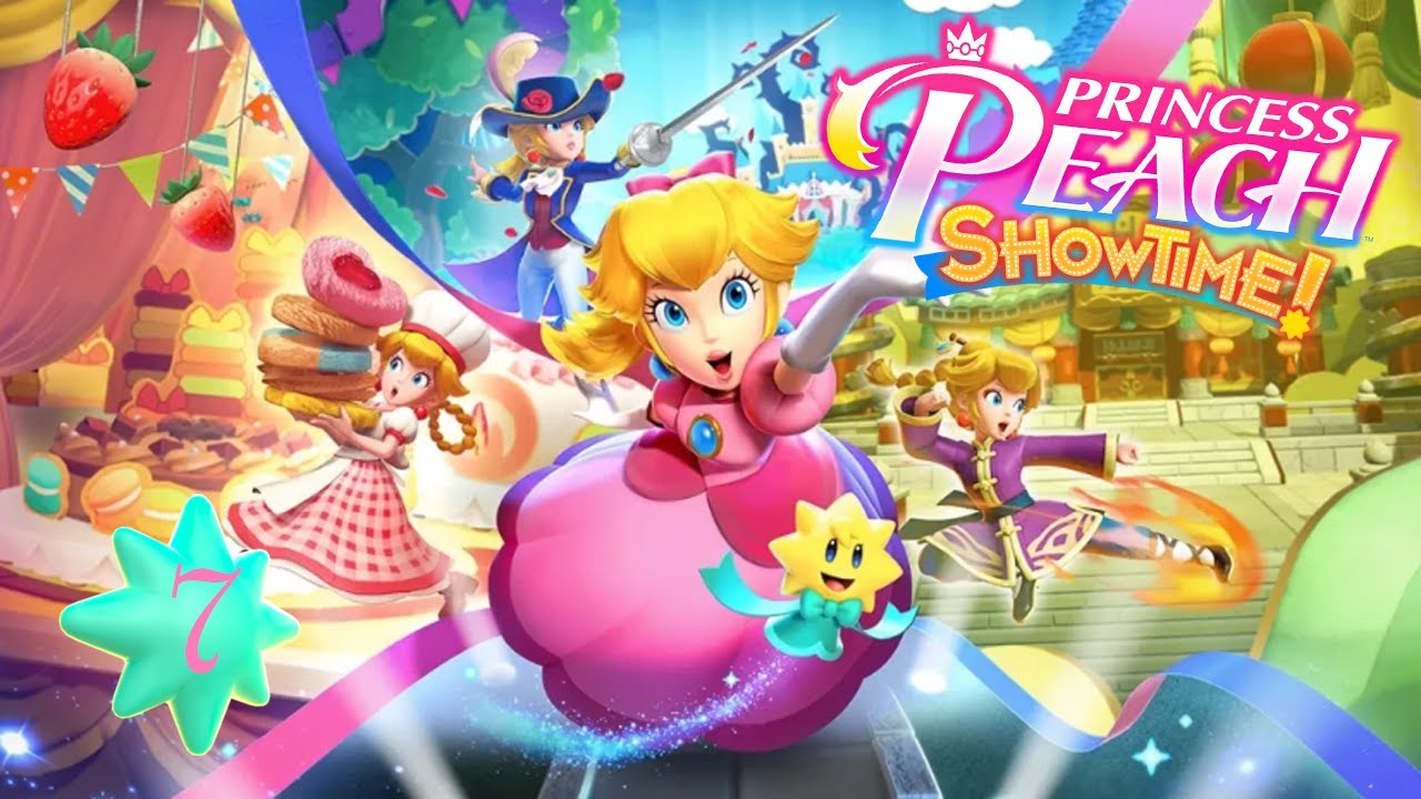 Princess Peach Showtime part 7/These zombies love eating that cake!