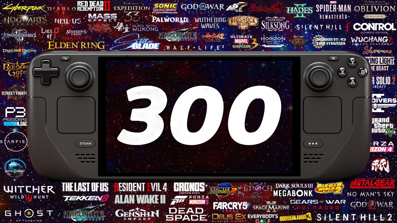 300 STEAM DECK GAMES TESTED!