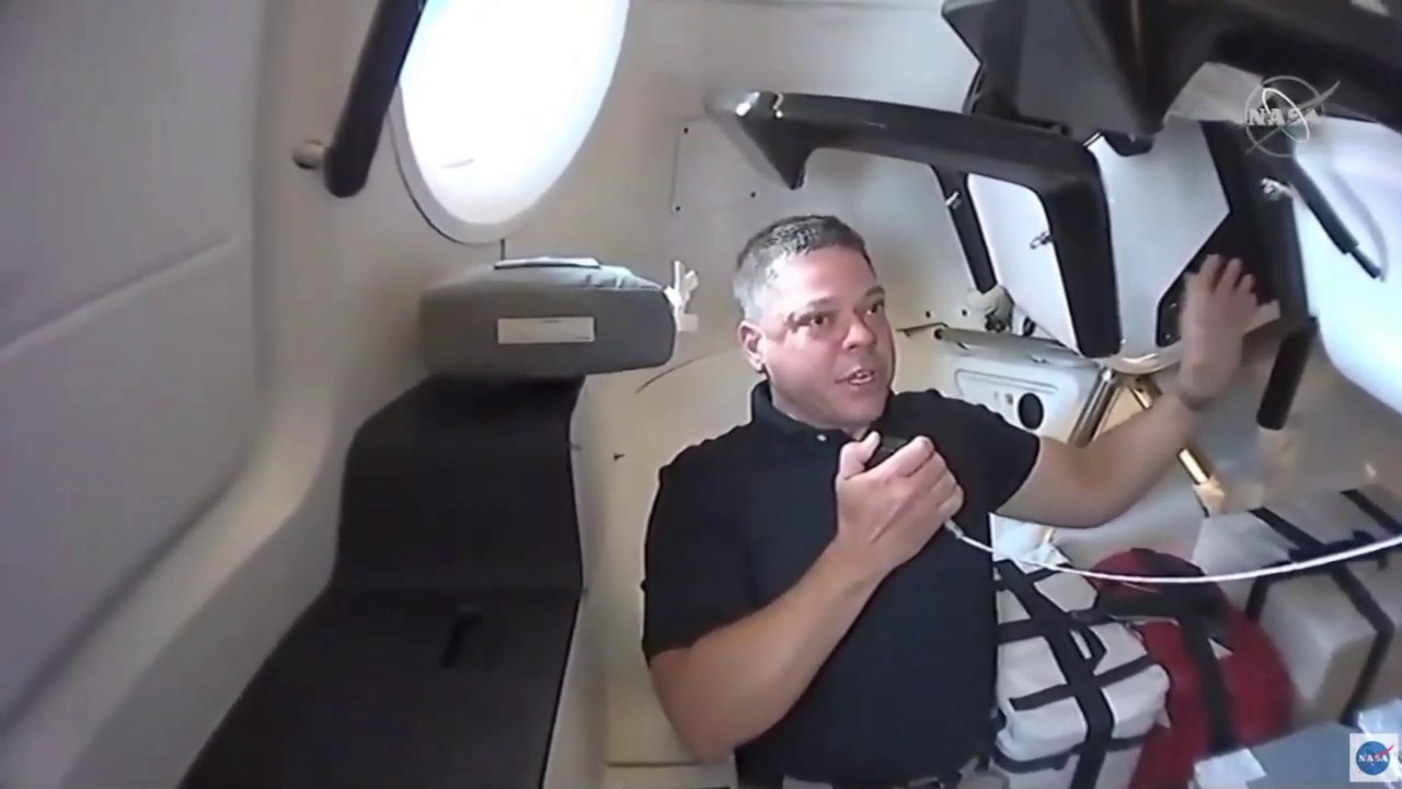 Crew Dragon Tour #2 with Astronauts in Space (Demo-2)