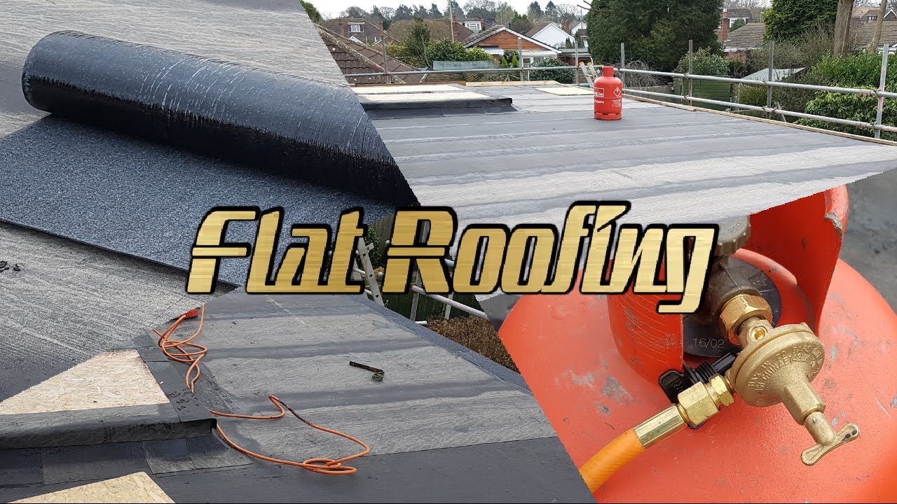 Flat Roofing - Episode #1 - Torch On Felt Drip Edges